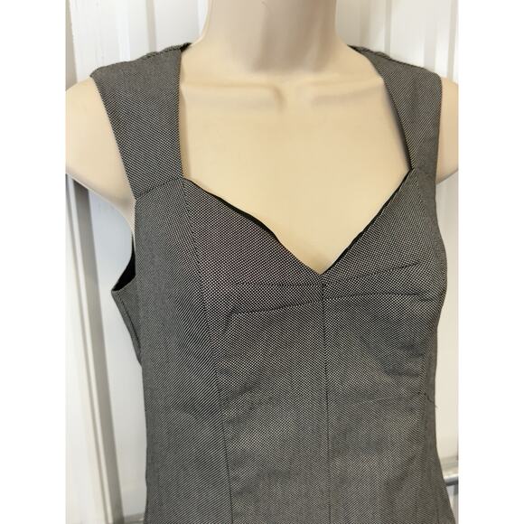 VTG Express‎ Design Studio Women's Sz 4 Dress V-Neck Form Fitting, Professional - Picture 2 of 14